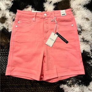 Judy Blue Coral Jean Shorts